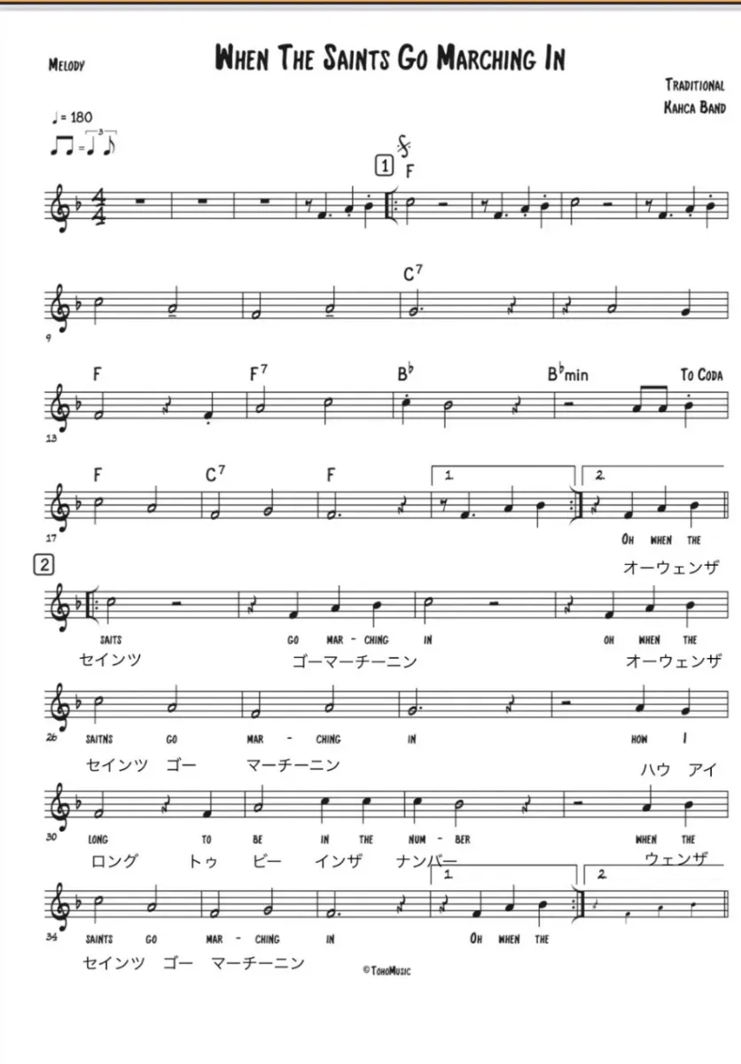 課題曲のイメージ