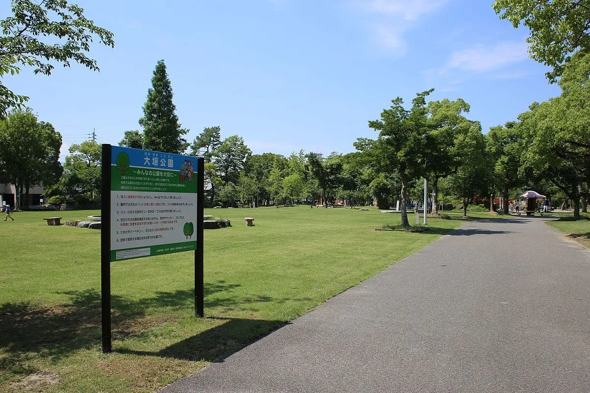 大垣公園ステージの様子